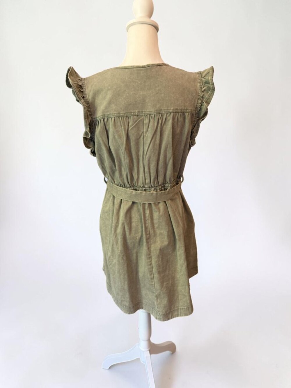 🌿 New In Utility Style Dress | Size Large | 100% Cotton - Picture 10 of 13